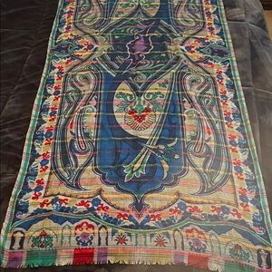 Etro Spa V Spartaco 3 - 20135 Milano Shawl/Scarf- 60% Wool, 25% Silk, 15% Linen